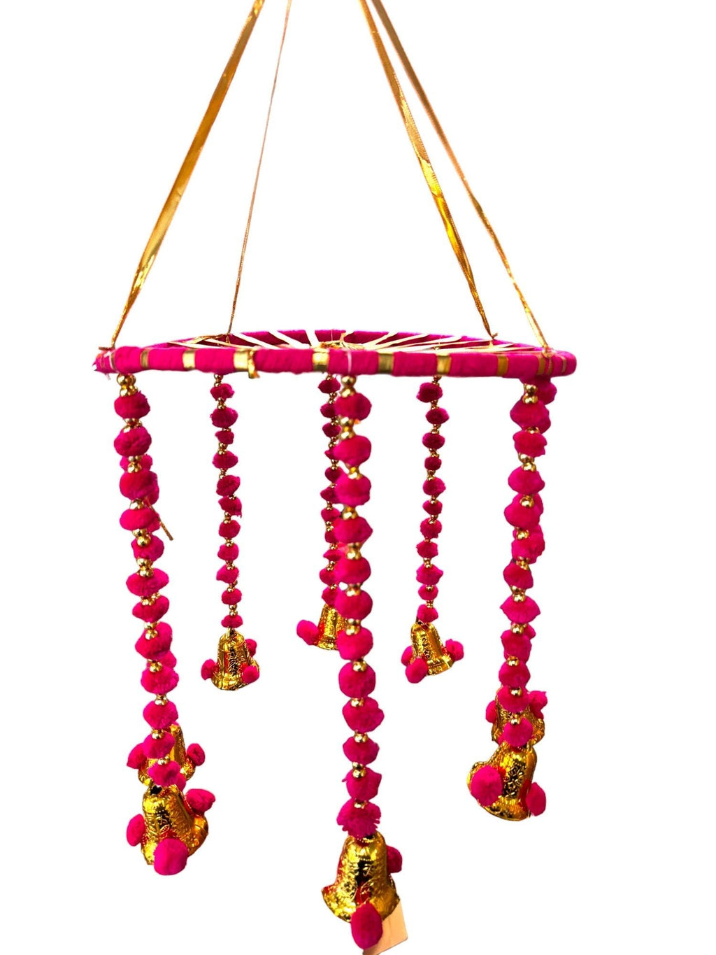 Ring, Pom Pom & Bell Jhoomar Festive Decor La Vie Bien Ring, Pom Pom & Bell Jhoomar