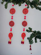 Ring Shaped Lari, Set of 2 Festive Decor La Vie Bien Ring Shaped Lari, Set of 2