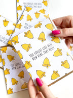 Ring That Bell Chemo Get Well Card by Five Dot Post