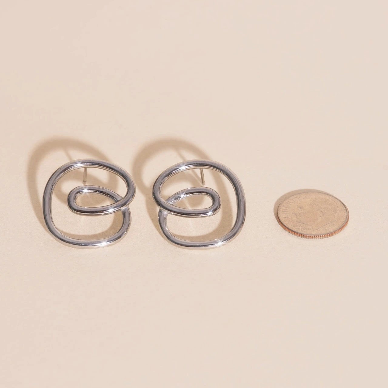 Rip Tide Stud Earrings by Oh Clementine