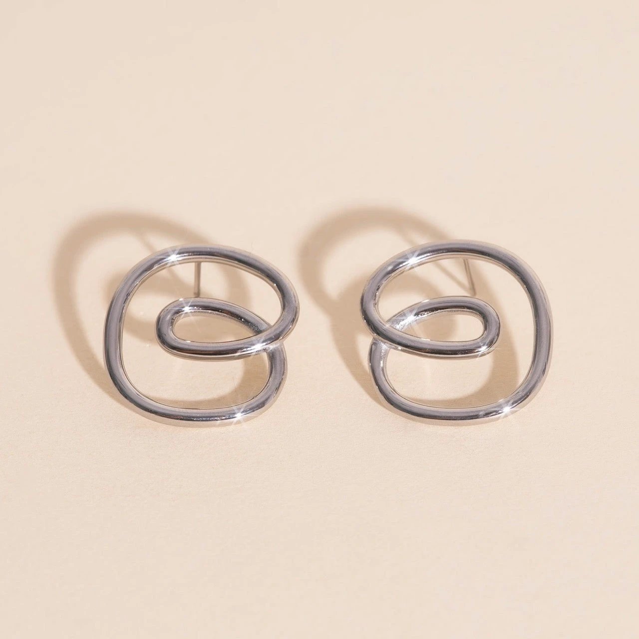 Rip Tide Stud Earrings by Oh Clementine