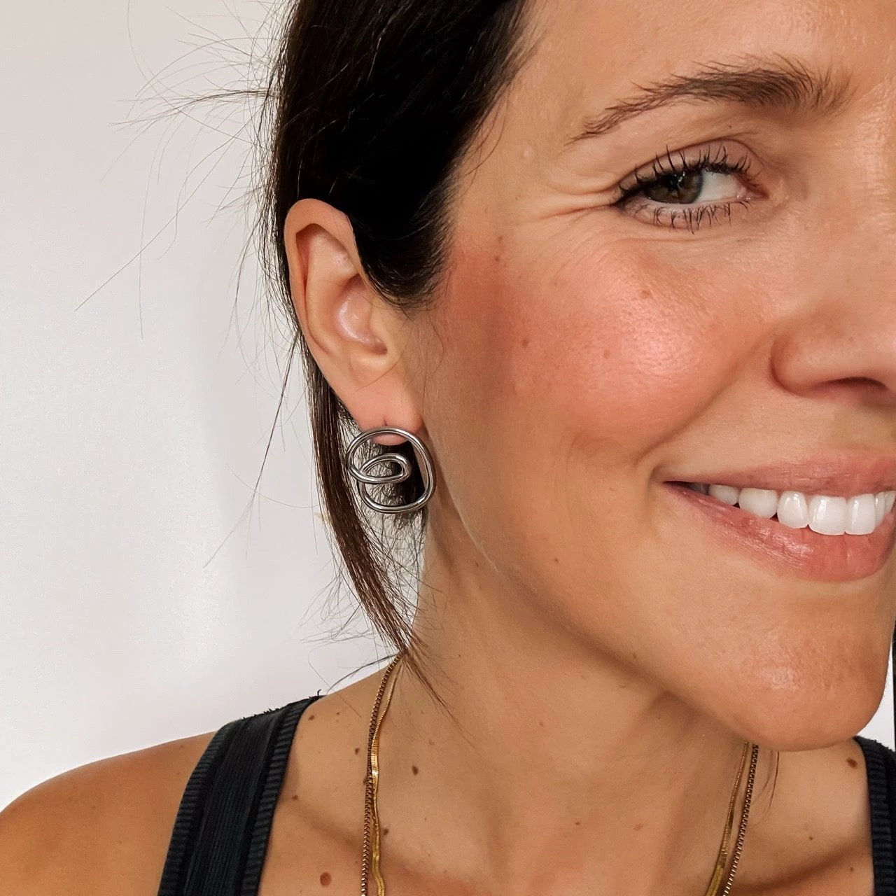 Rip Tide Stud Earrings by Oh Clementine