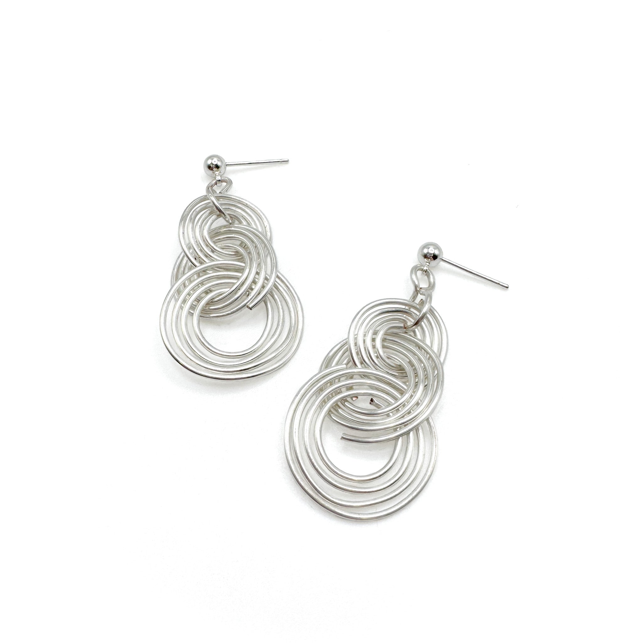 Ripple earrings