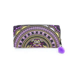 Rising Moon Embroidered Wallet - Thailand Wallets La Vie Bien Rising Moon Embroidered Wallet - Thailand