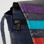 Rising Sun Stone Washed Messenger Bag Travel Related Bags La Vie Bien Rising Sun Stone Washed Messenger Bag