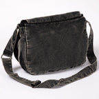 Rising Sun Stone Washed Messenger Bag Travel Related Bags La Vie Bien Rising Sun Stone Washed Messenger Bag