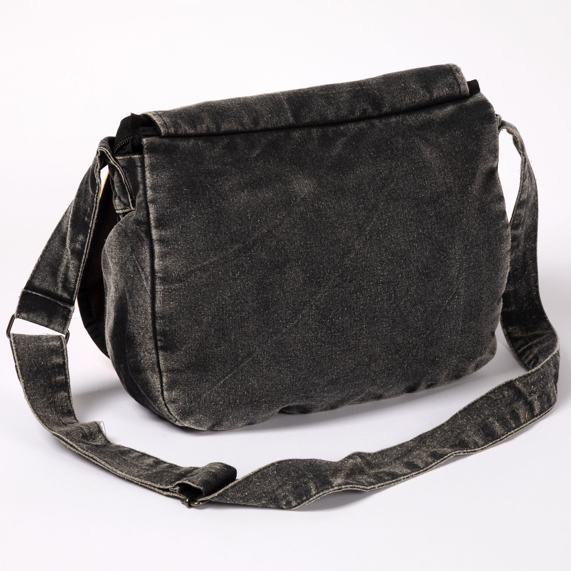 Rising Sun Stone Washed Messenger Bag Travel Related Bags La Vie Bien Rising Sun Stone Washed Messenger Bag