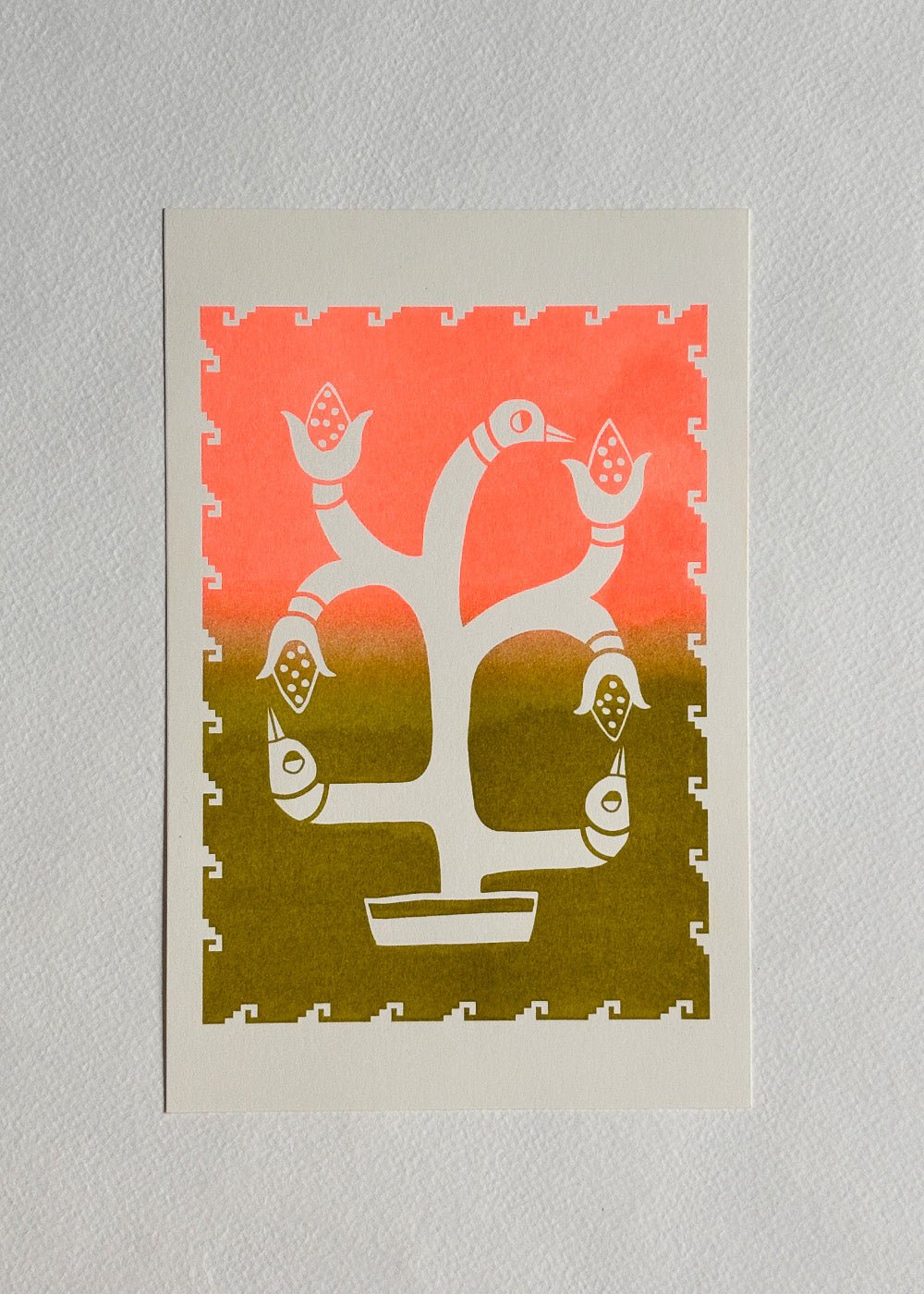 Risograph Print 5" x 7" - "Harmony" Print La Vie Bien Risograph Print 5" x 7" - "Harmony"
