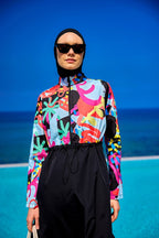 Rivamera Full-Coverage Modest Swimsuit - R2510 Covered Burkini Swimwear La Vie Bien Rivamera Full-Coverage Modest Swimsuit - R2510