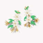 River House Earrings - White Jewelry La Vie Bien River House Earrings - White