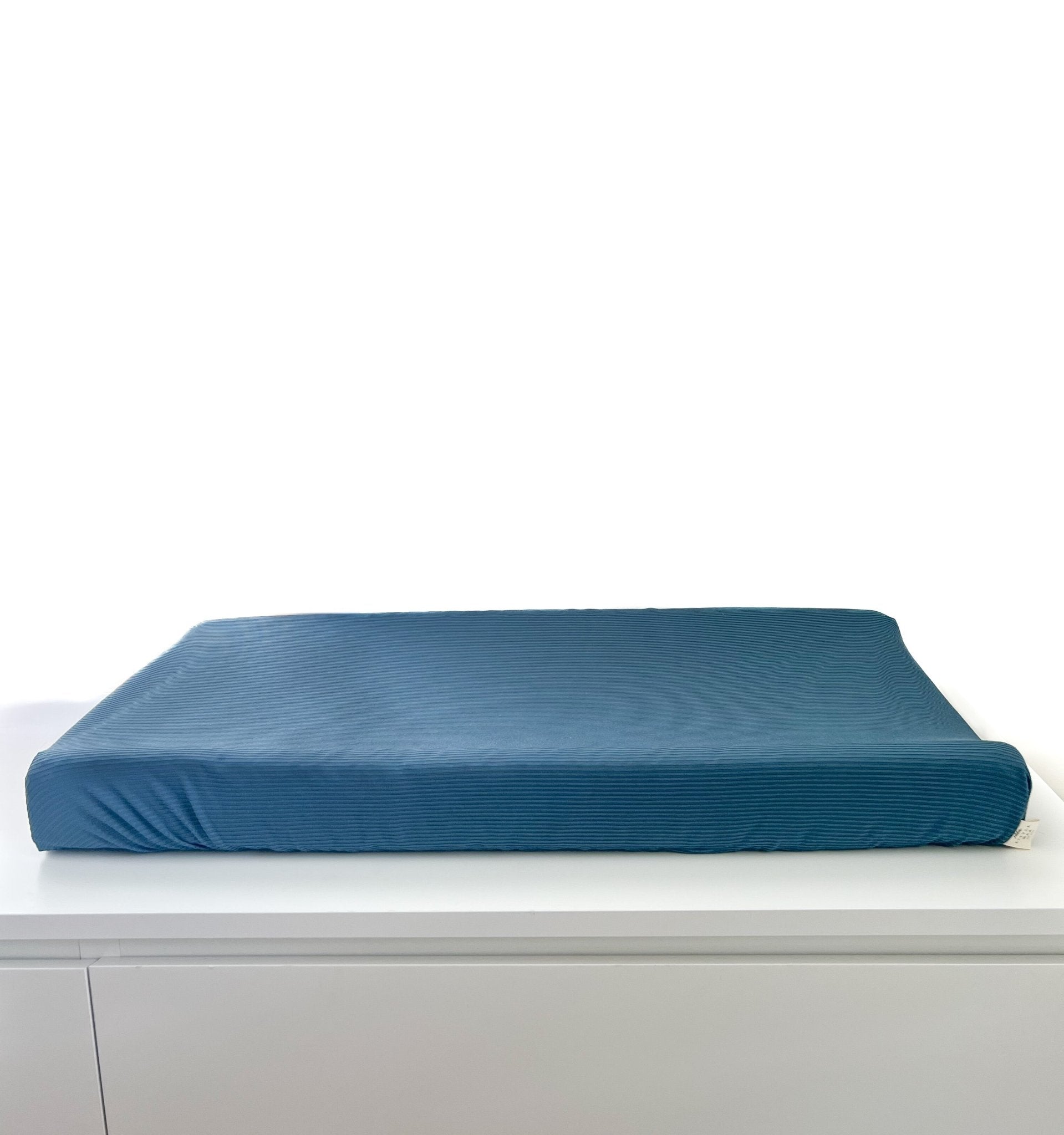 River Ribbed Changing Pad Cover La Vie Bien River Ribbed Changing Pad Cover