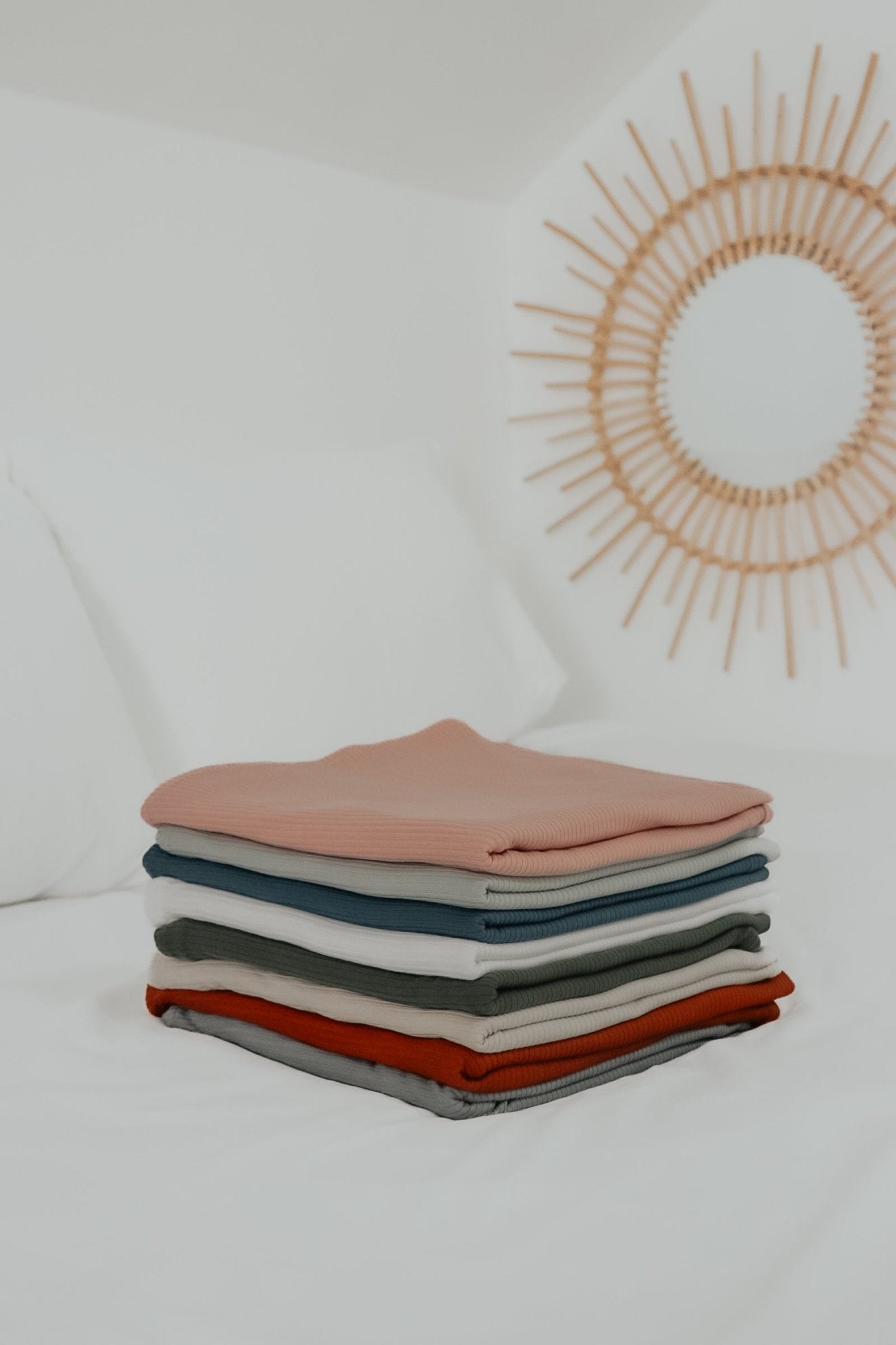 River Ribbed Stretch Swaddle La Vie Bien River Ribbed Stretch Swaddle