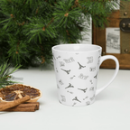 Parisian vibes Latte mug by La Vie Bien