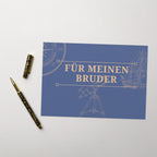 Für meinen bruder Greeting card by La Vie Bien