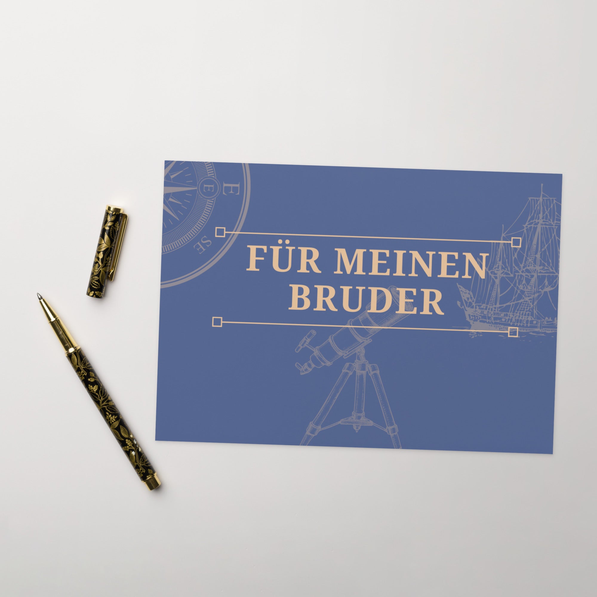 Für meinen bruder Greeting card