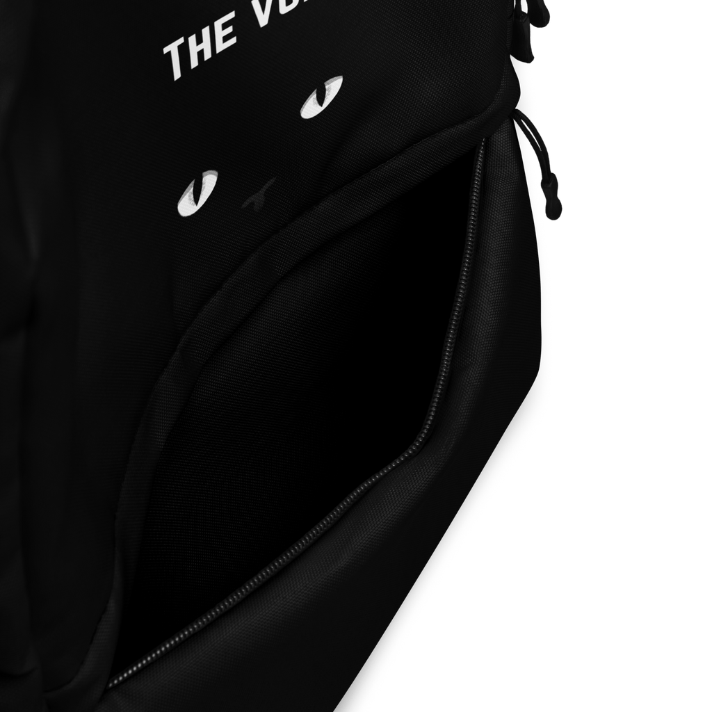 The Void Black cat eyes Backpack