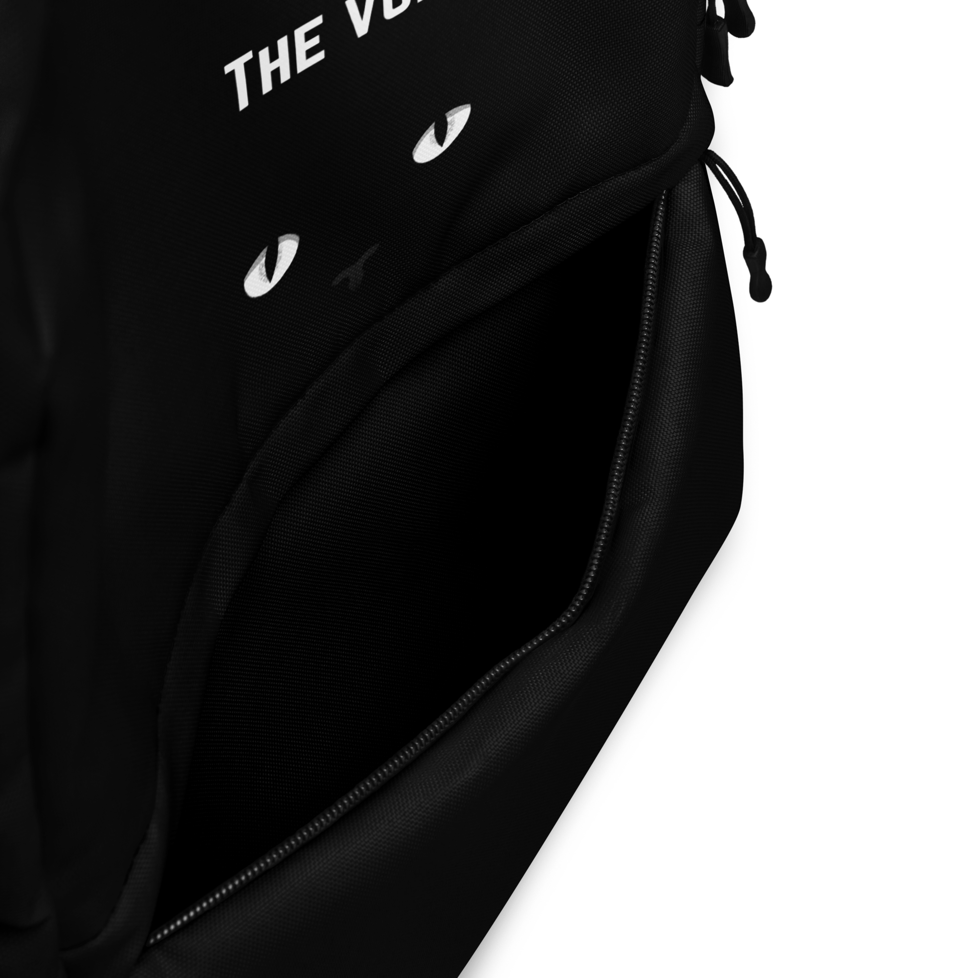 The Void Black cat eyes Backpack