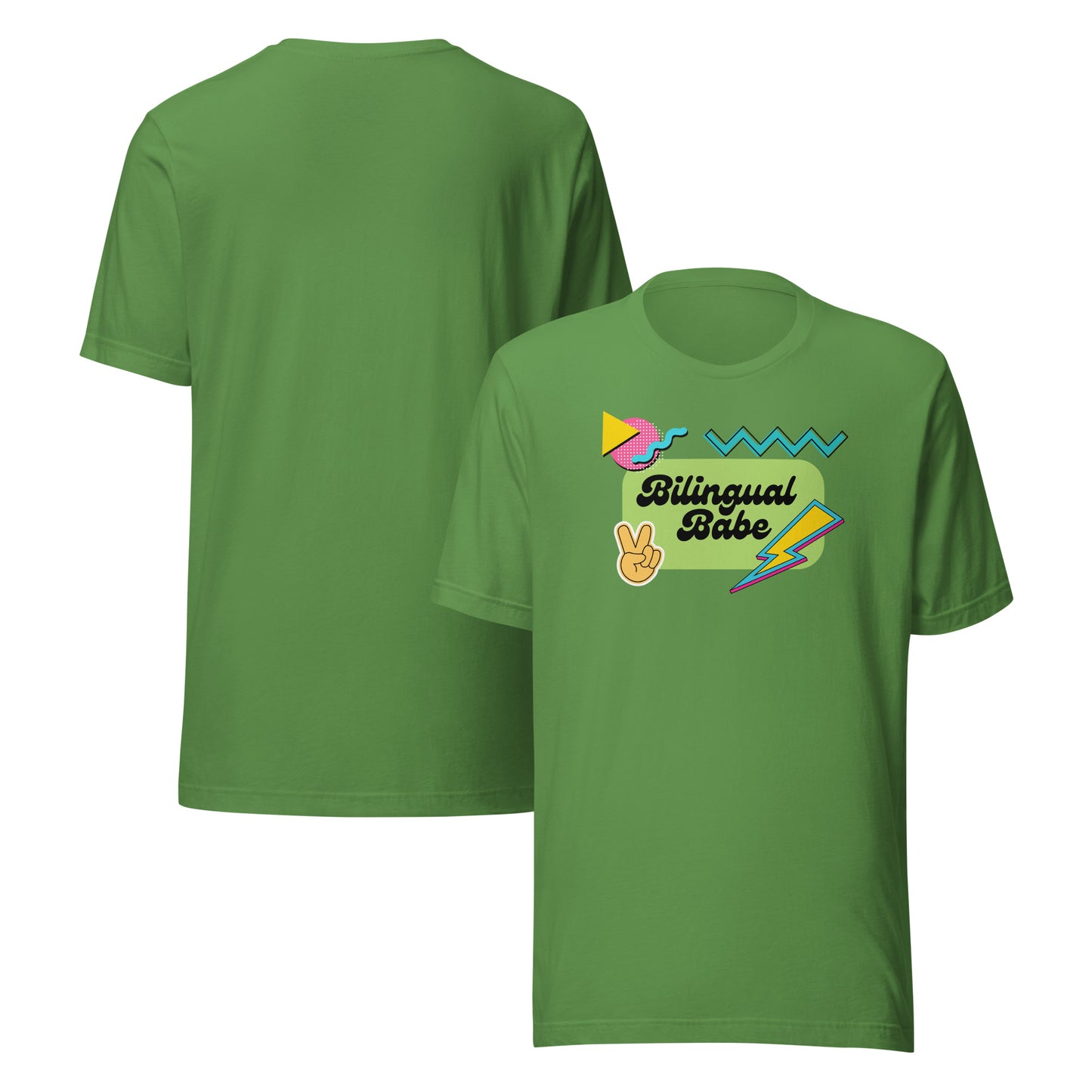 Bilingual Babe Unisex t-shirt