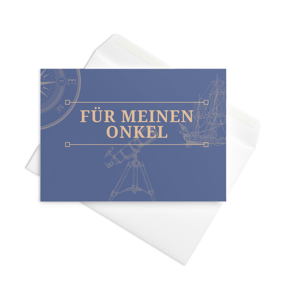 Für meinen onkel Greeting card