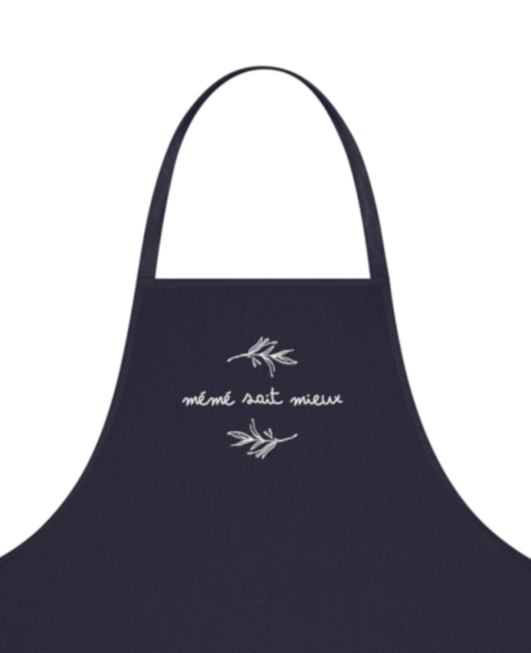 Mémé sait mieux Cotton Apron, French Grandma Kitchen Apron