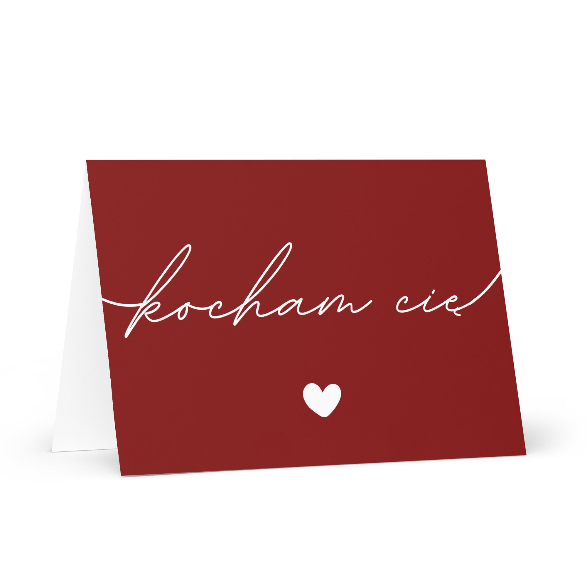 Kocham cię Greeting card