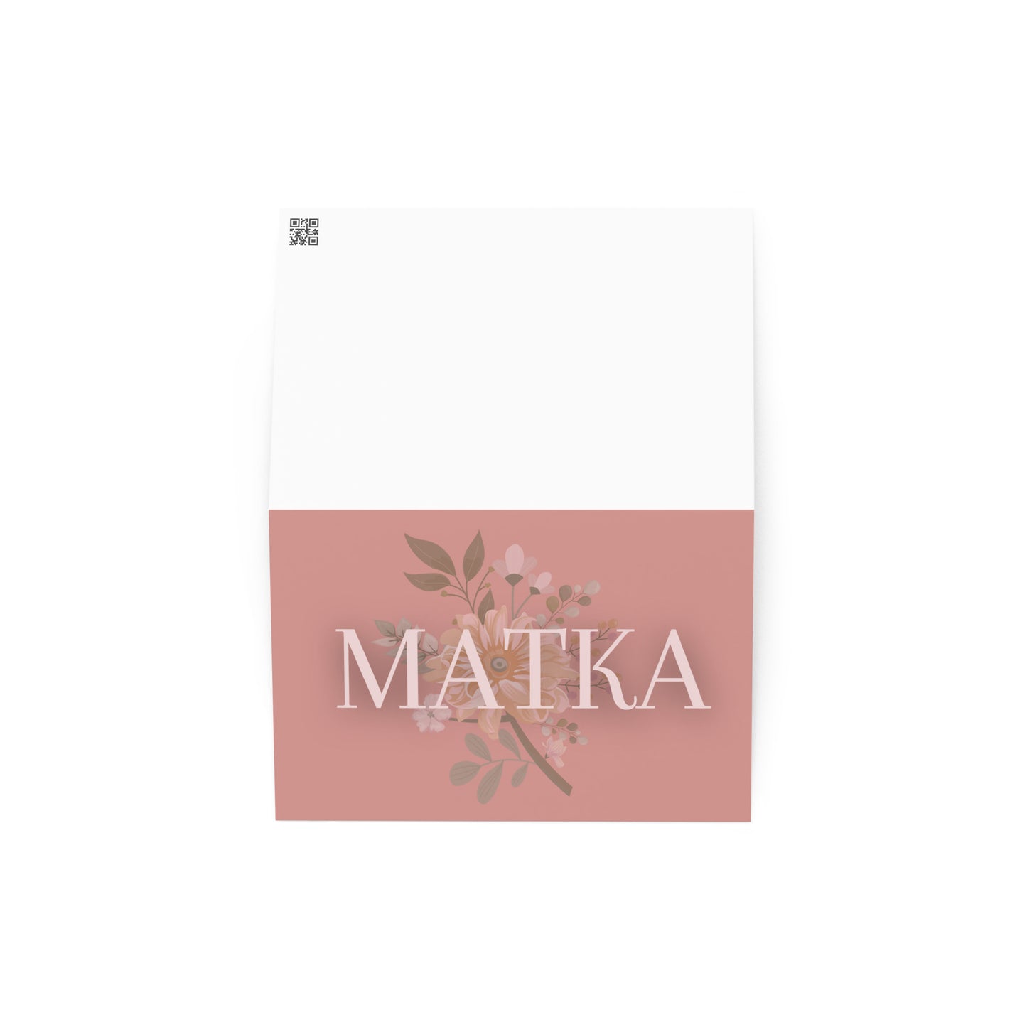 Matka Greeting card