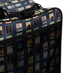 Michigan cities postage stamp Duffle bag by La Vie Bien