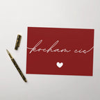 Kocham cię Greeting card by La Vie Bien