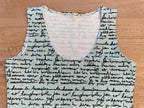 French love letter Bodycon dress - mint