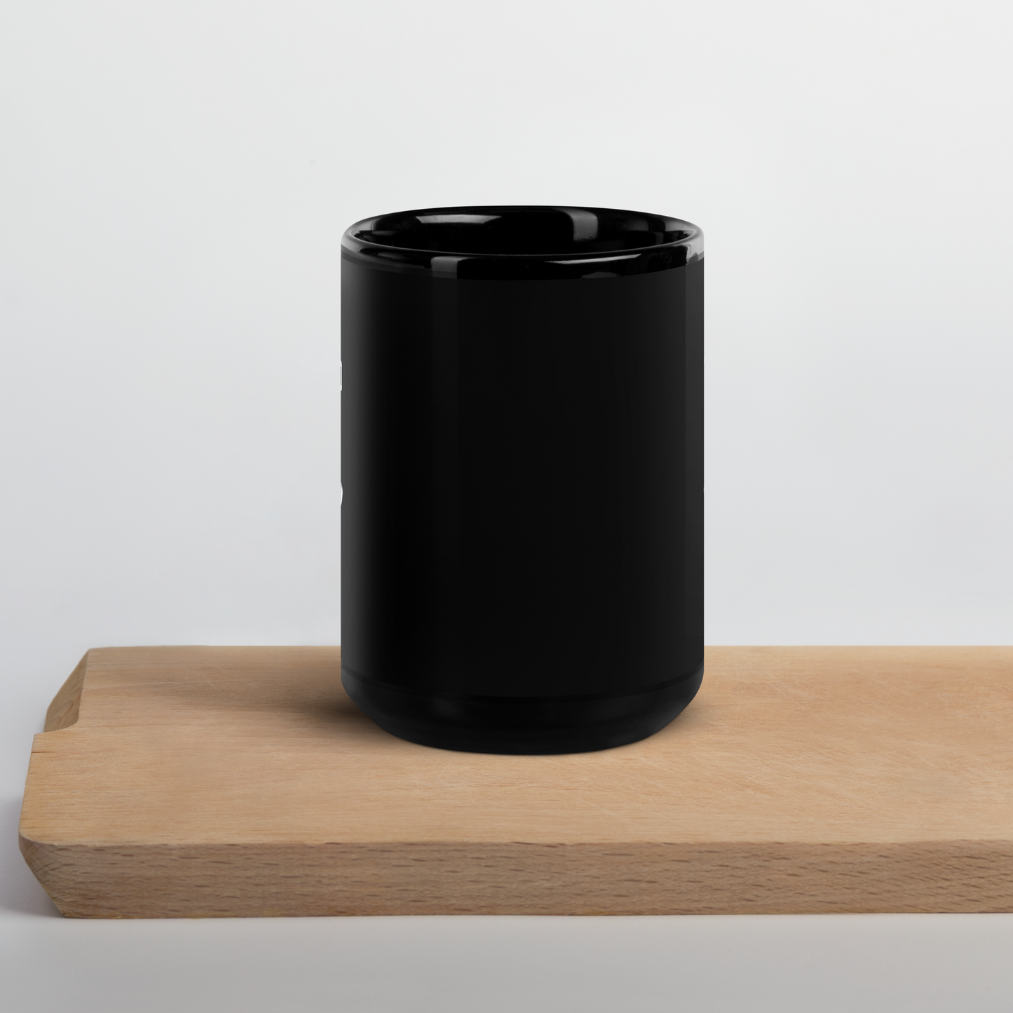 The Void Black Cat Glossy Mug