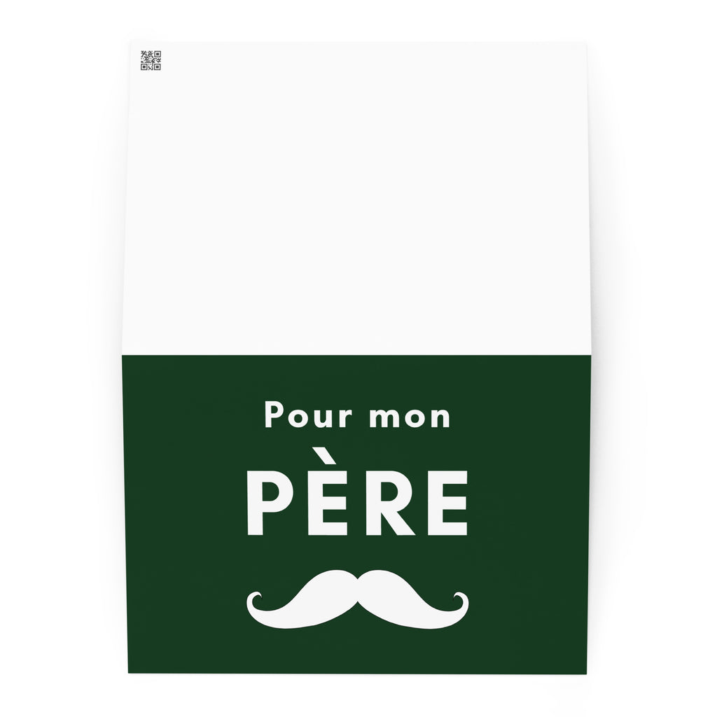 Pour mon Père Greeting card