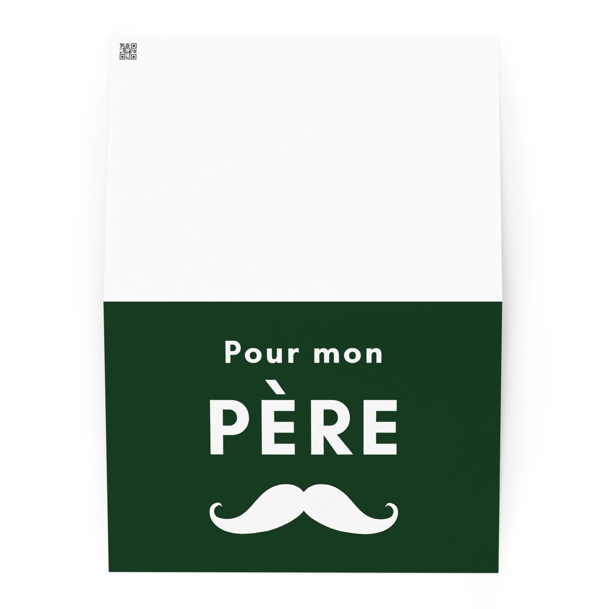Pour mon Père Greeting card