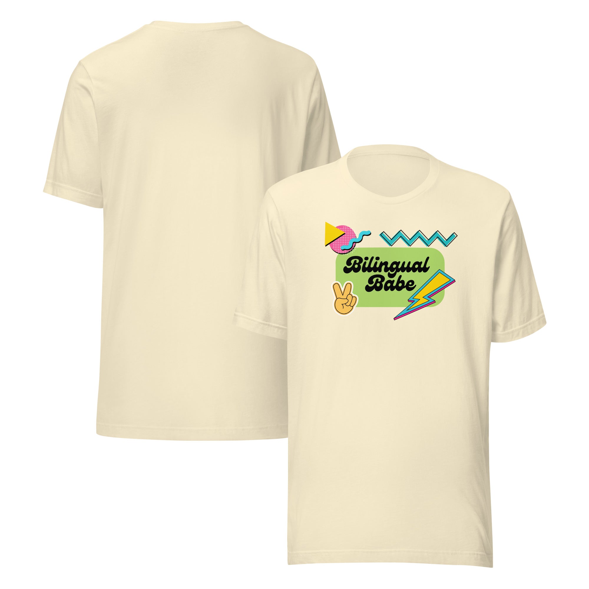 Bilingual Babe Unisex t-shirt