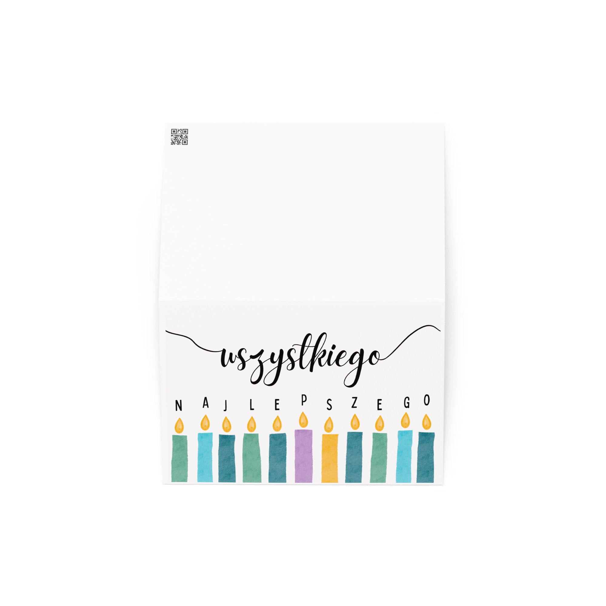 Wszystkiego Najlepszego birthday Greeting card