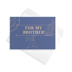 For my brother Greeting card by La Vie Bien