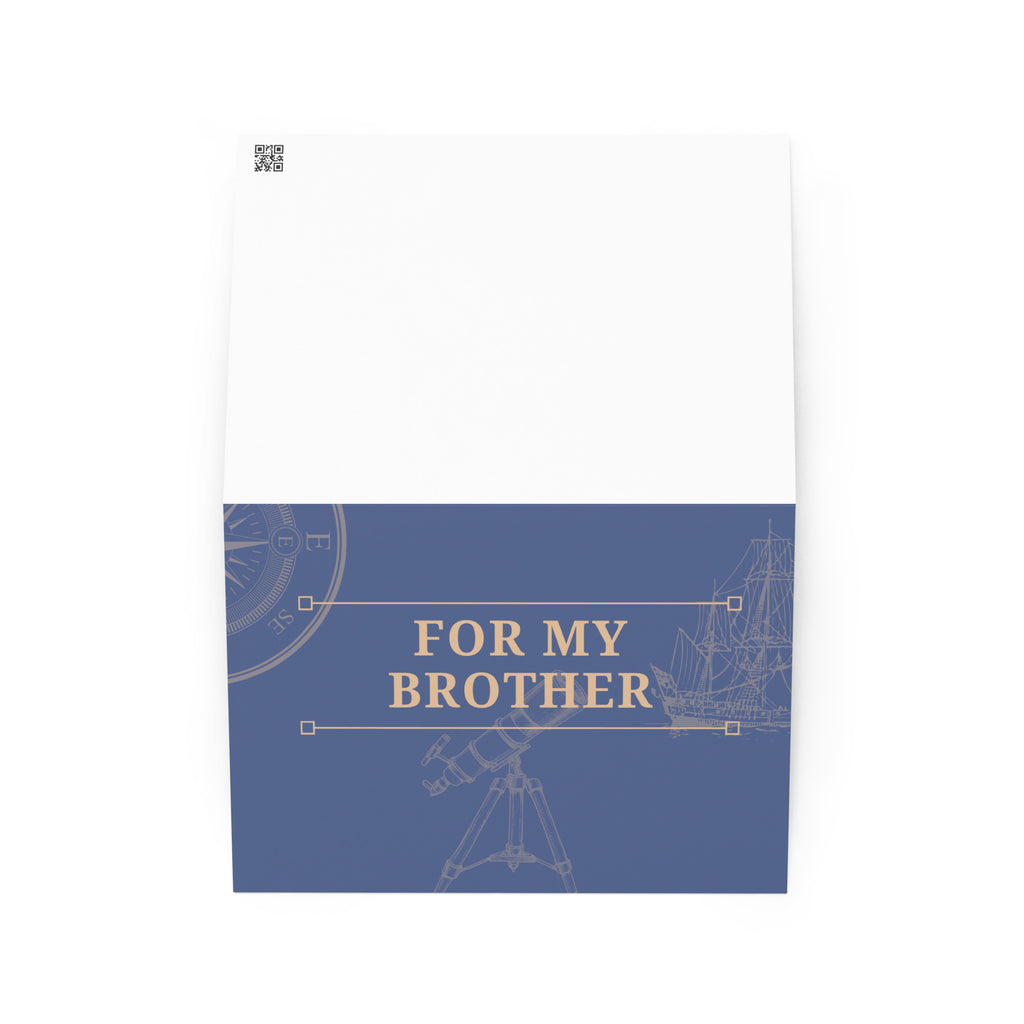 For my brother Greeting card
