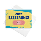 Gute besserung Greeting card by La Vie Bien