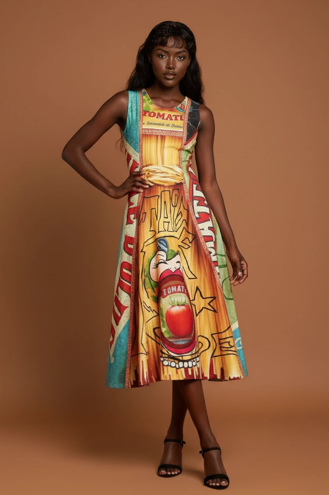 The Art of Fashion Italiano Dress by Social Butterfly Collection