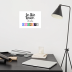 In this house, we value DIVERSITY Poster by La Vie Bien