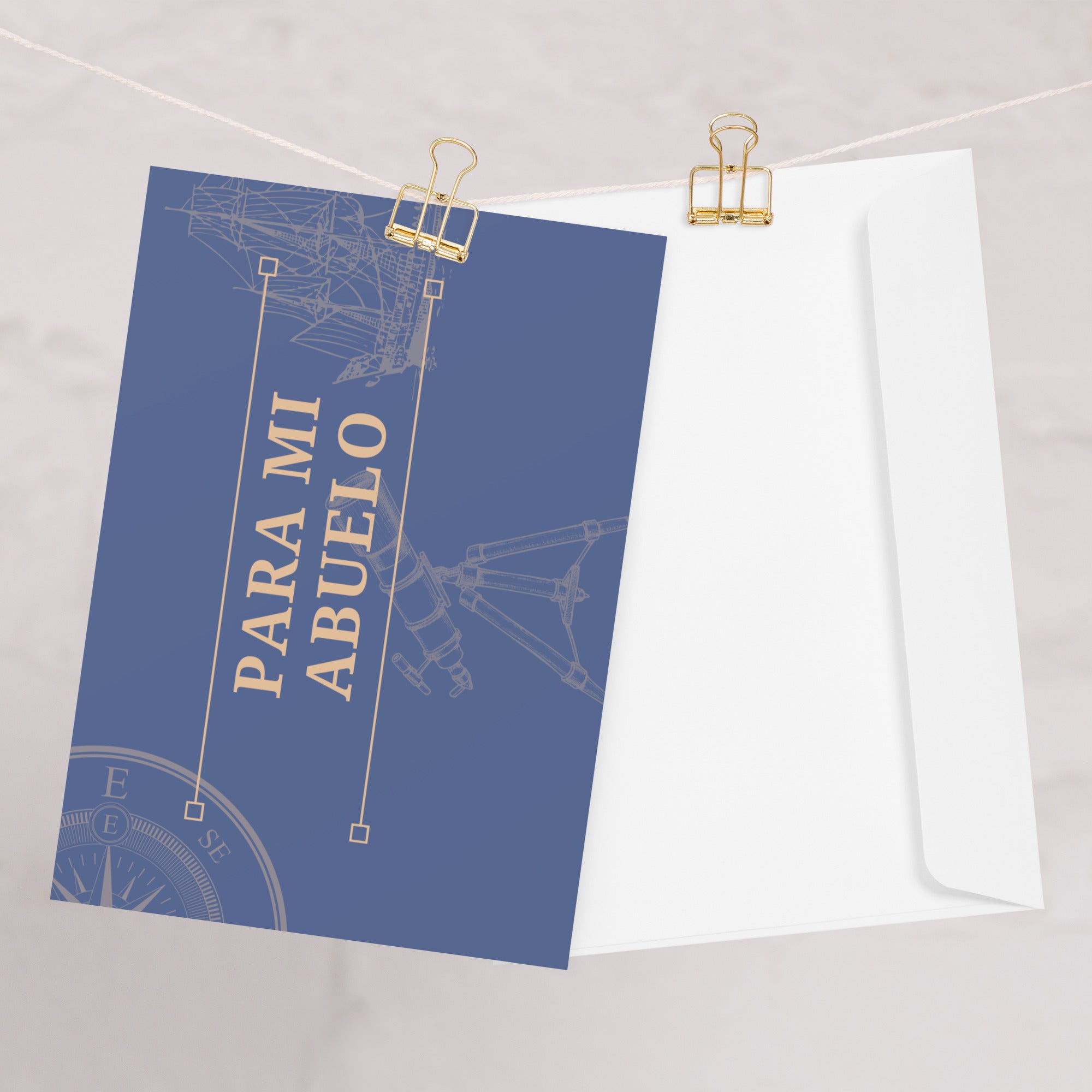 Para mi abuelo Greeting card