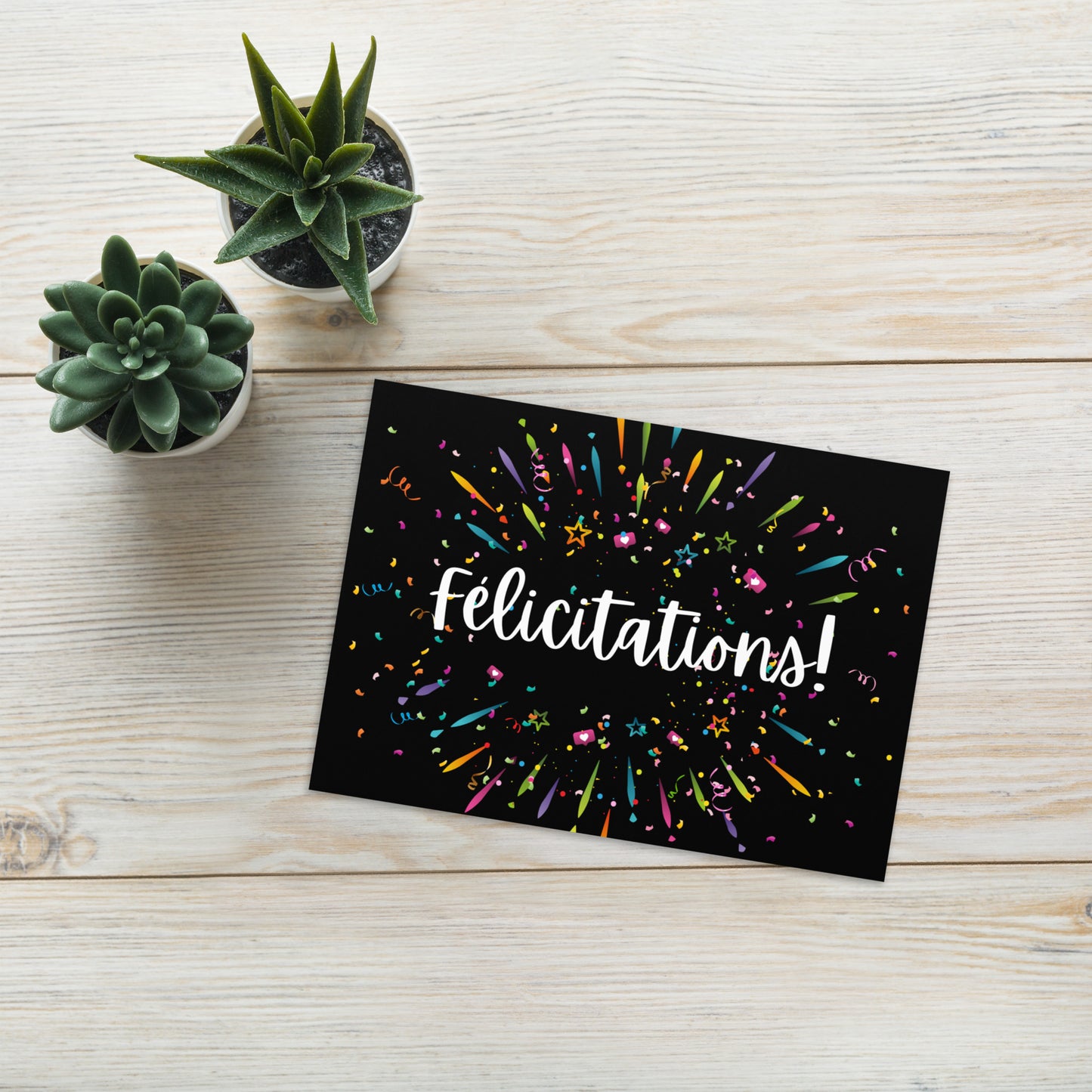 Félicitations Greeting card
