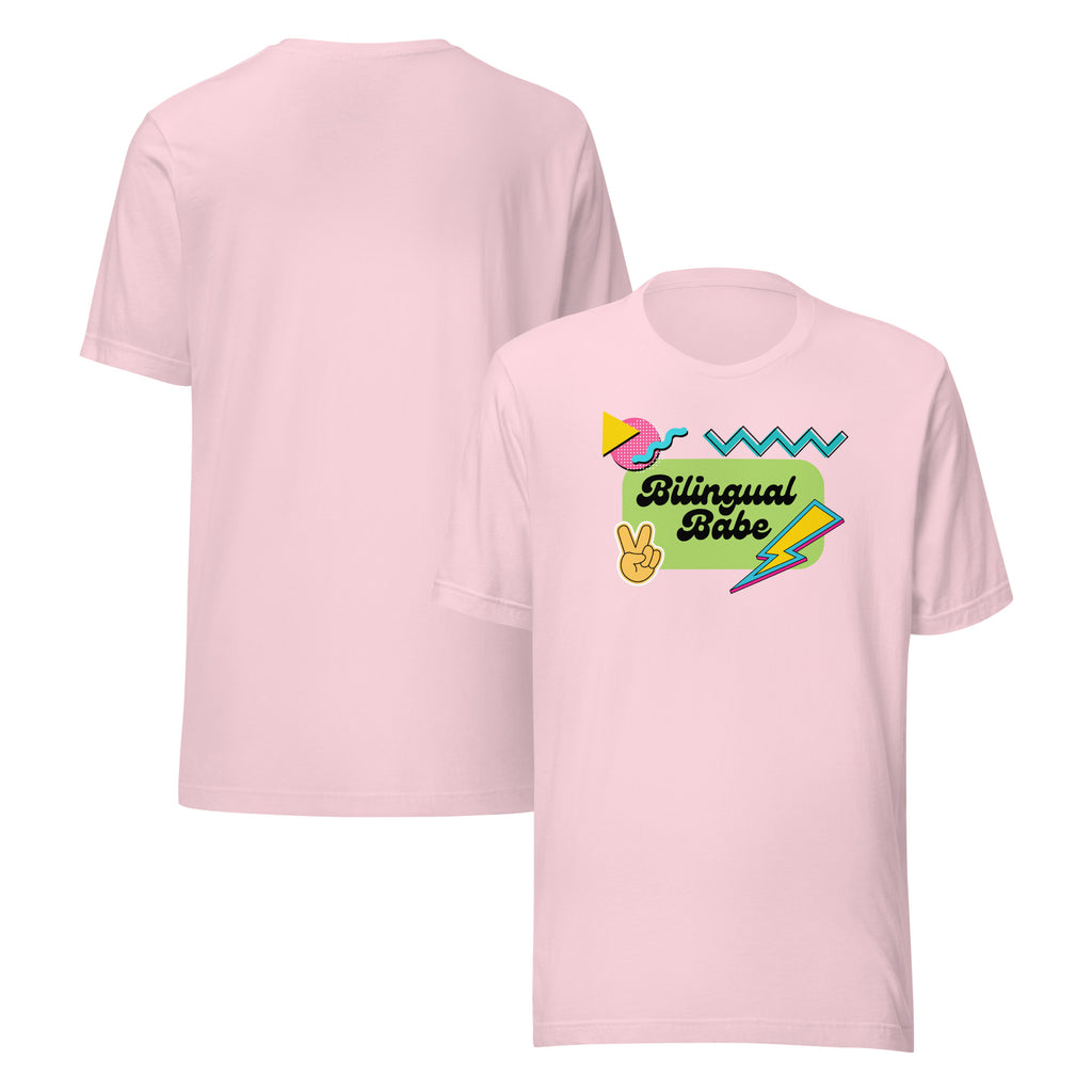 Bilingual Babe Unisex t-shirt
