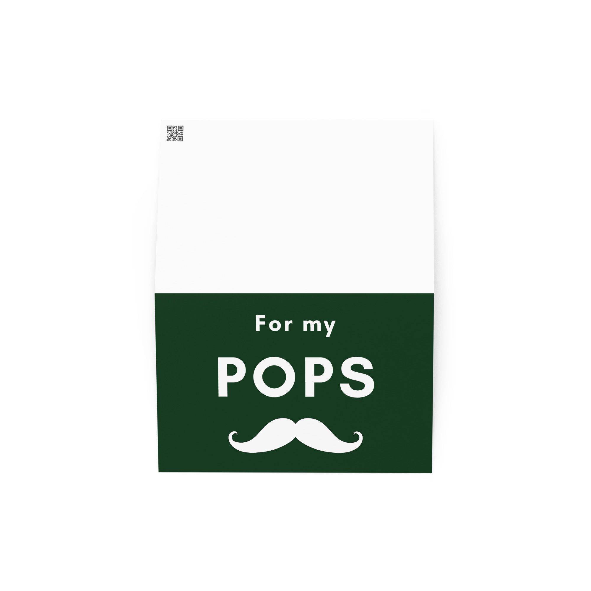 For my Pops Father's Day Greeting card, Birthday card