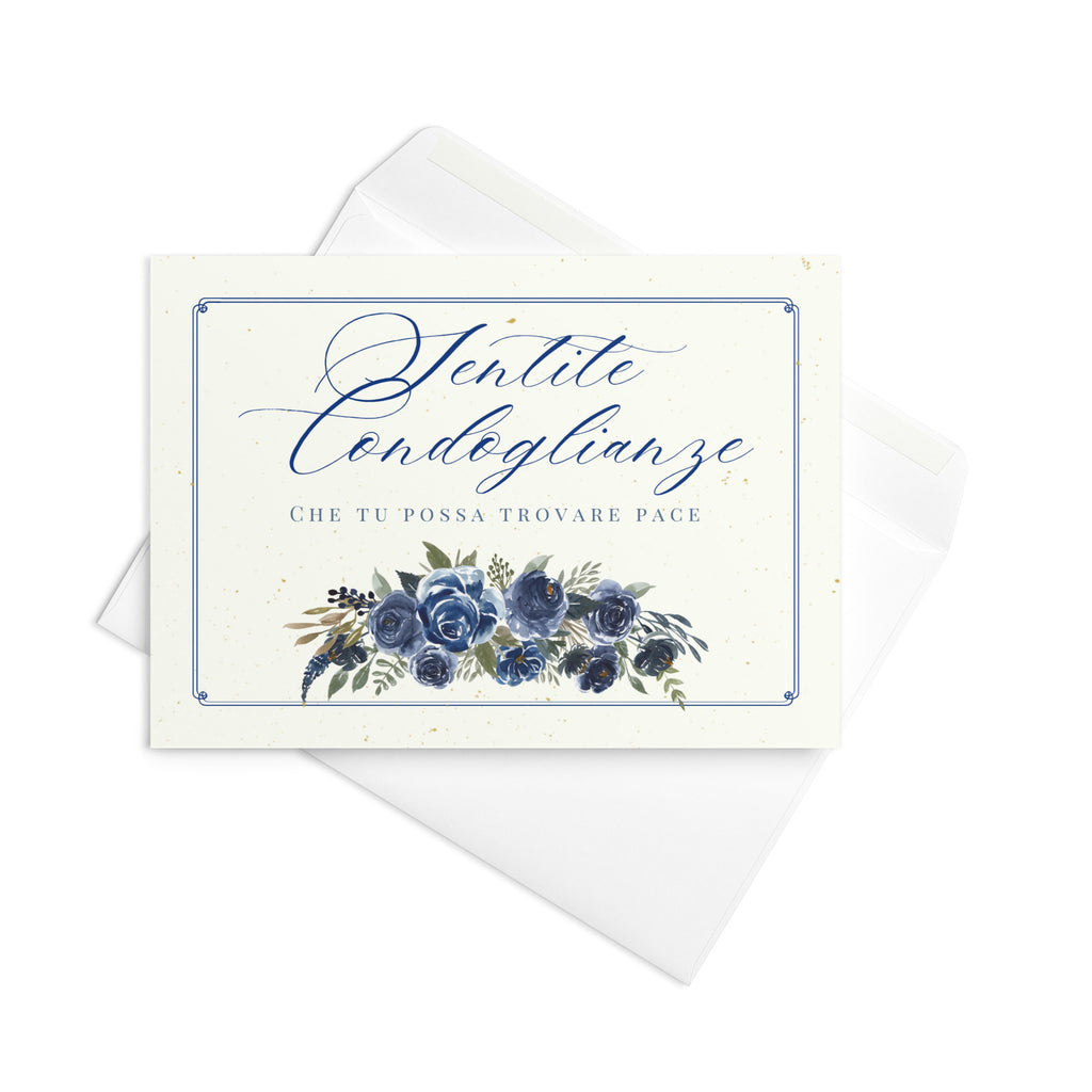 Sentite condoglianze Greeting card