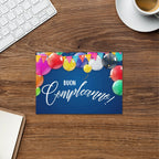 Buon Compleanno Greeting card by La Vie Bien