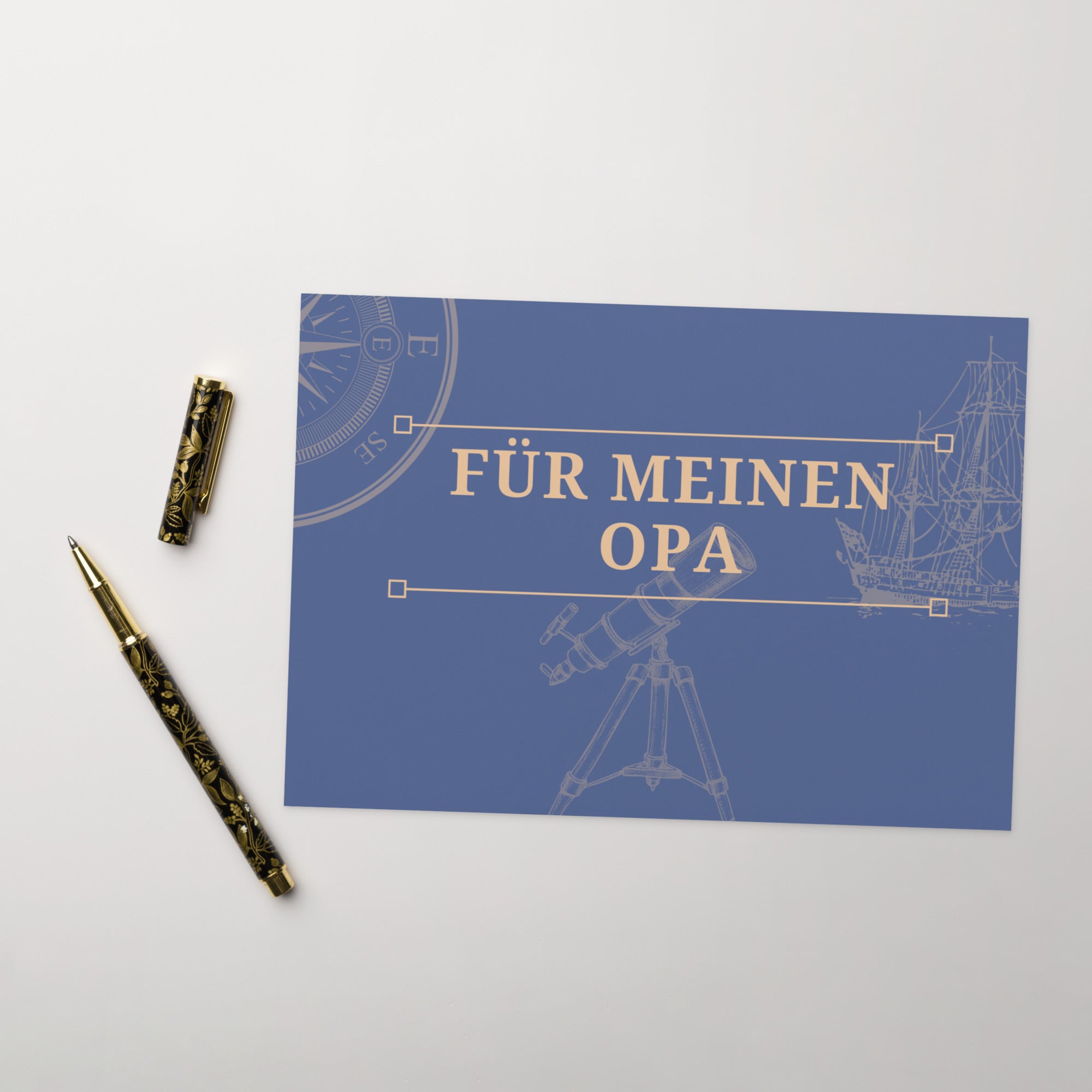 Für meinen Opa Greeting card