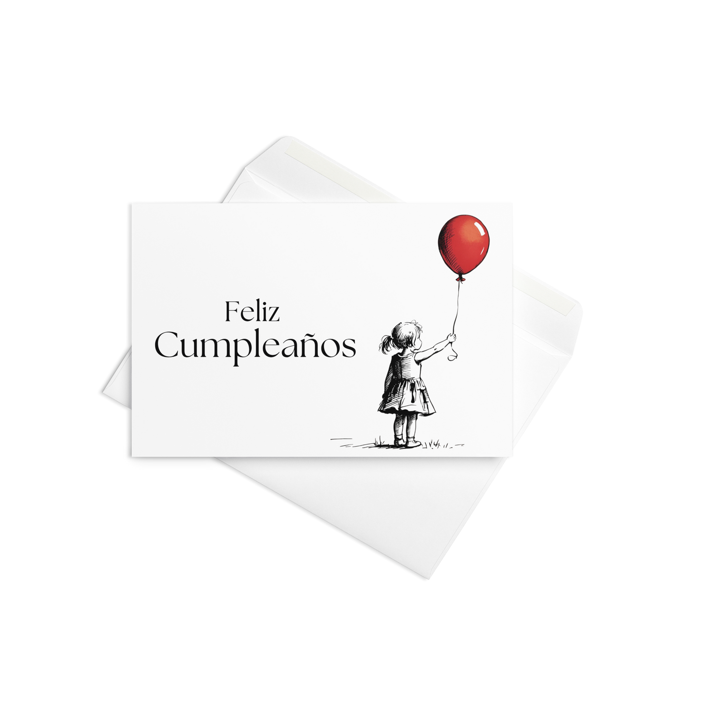 Feliz cumpleaños Spanish Birthday Greeting card