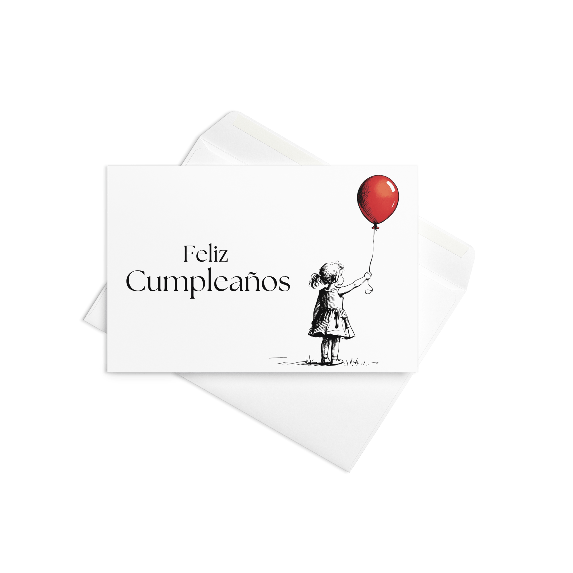 Feliz cumpleaños Spanish Birthday Greeting card