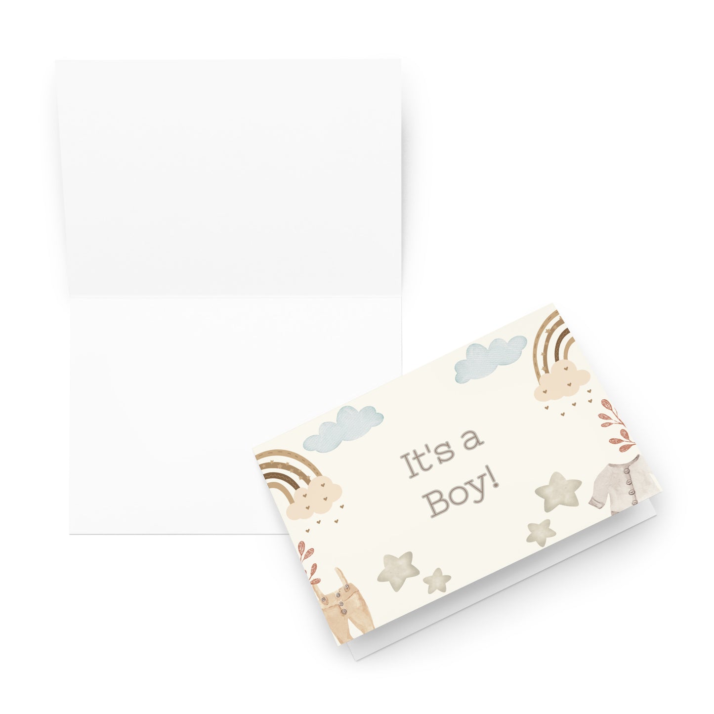 It's a boy Greeting card