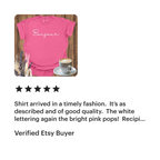 Bonjour elegant font French hello Unisex t-shirt